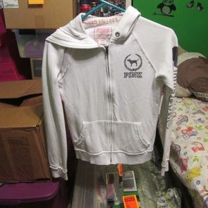 VS Pink NFL Collection Chicago Bears Zip Up Hoodie